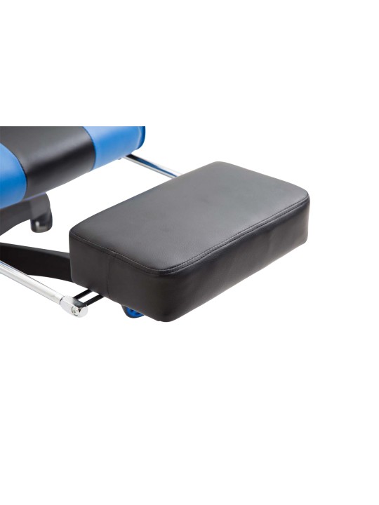 Kontorstol Ignite imiteret læder, sort/blå Kontorstol Ignite imiteret læder, sort/blå