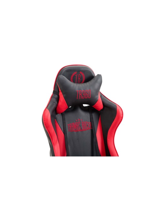 Kontorstol Ignite imiteret læder, sort/rød Kontorstol Ignite imiteret læder, sort/rød