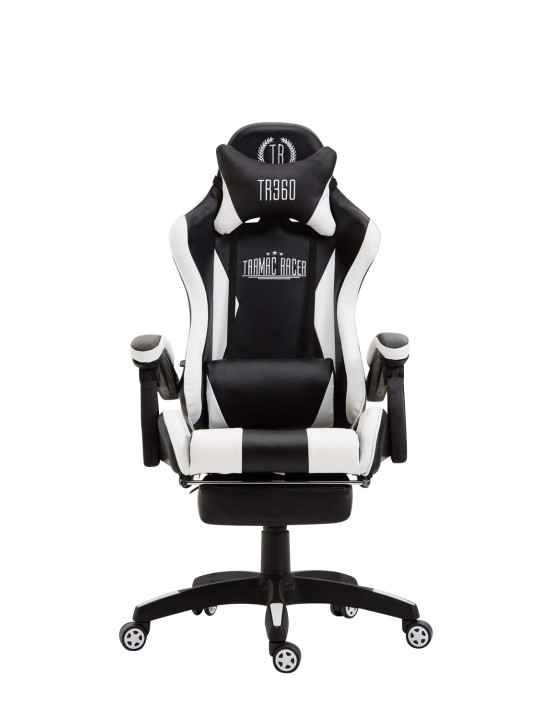 Kontorstol Ignite imiteret læder, sort/hvid Kontorstol Ignite imiteret læder, sort/hvid