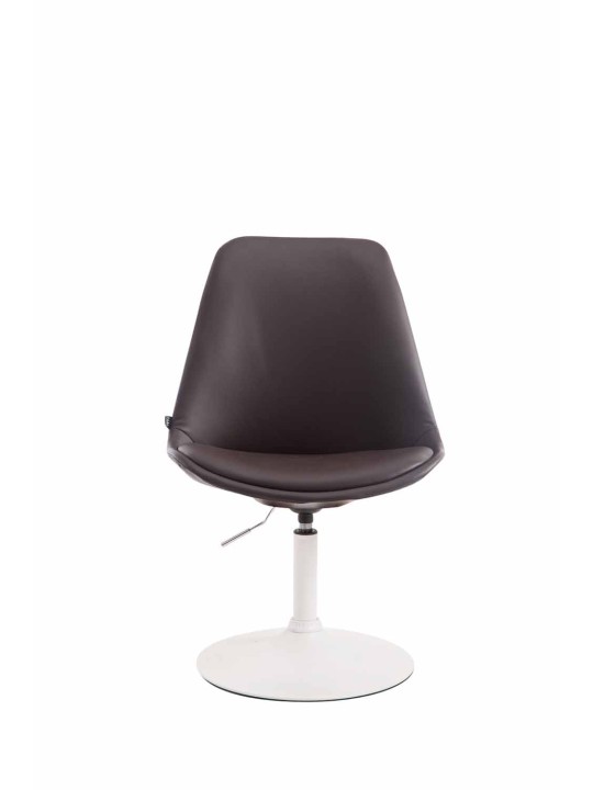 Stol Maverick W imiteret læder, brun