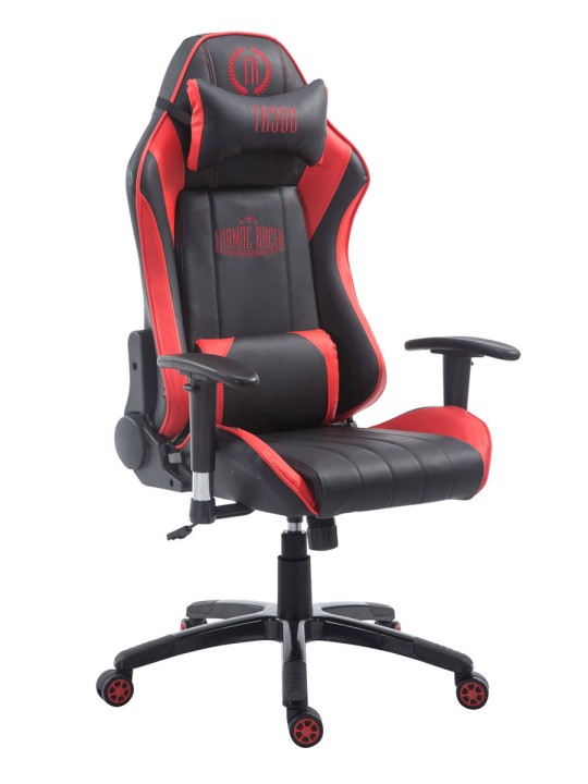 Racing kontorstol Shift X2 kunstlæder uden fodstøtte, sort/rød Racing kontorstol Shift X2 kunstlæder uden fodstøtte, sort/rød