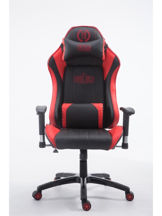 Racing kontorstol Shift X2 kunstlæder uden fodstøtte, sort/rød Racing kontorstol Shift X2 kunstlæder uden fodstøtte, sort/rød