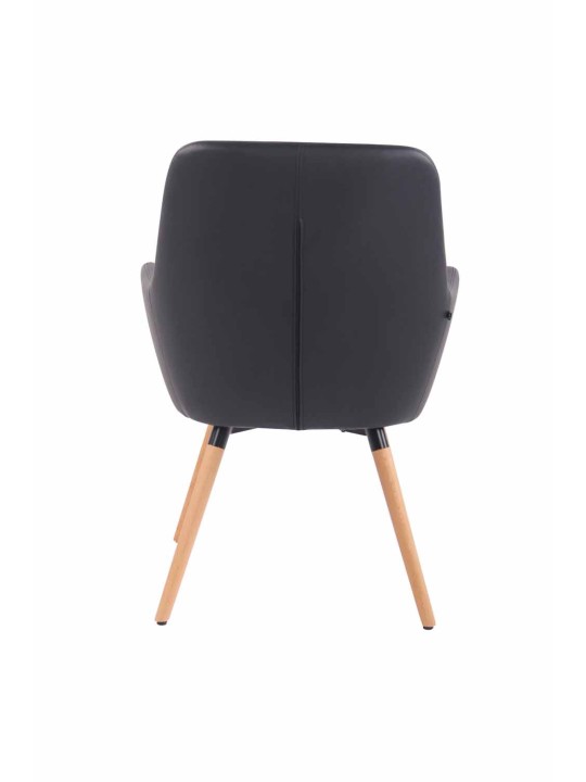 Liggestol Aarhus kunstlæder natur, sort