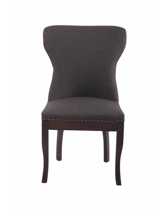 Stol Windsor stof, mørkegrå Stol Windsor stof, mørkegrå