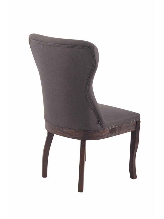 Stol Windsor stof, mørkegrå Stol Windsor stof, mørkegrå