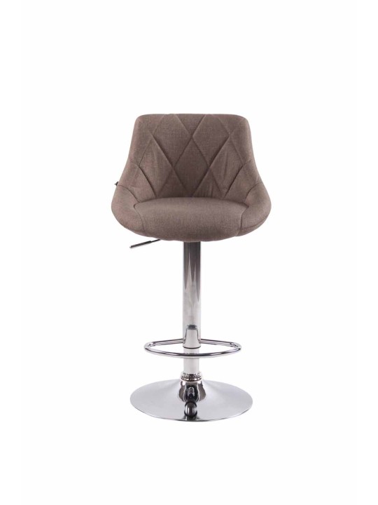 Sæt med 2 barstole Lazio stof C, taupe