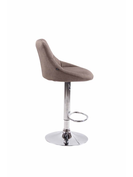 Sæt med 2 barstole Lazio stof C, taupe