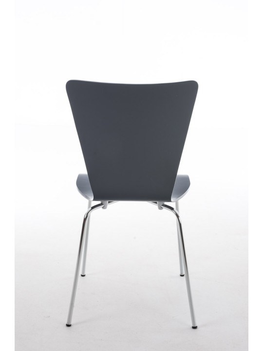 Sæt med 2 besøgende stol Aaron, grå