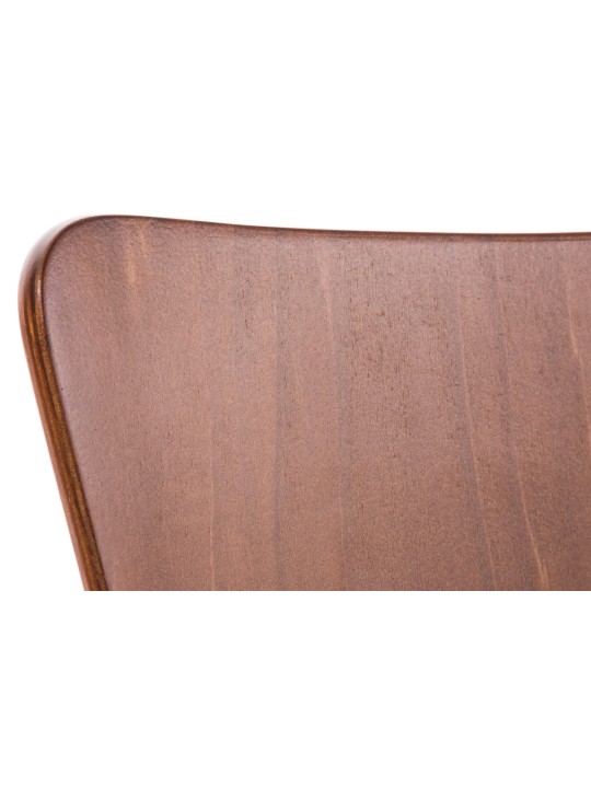 Sæt med 2 besøgende stol Aaron, brun