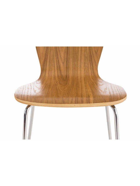 Sæt med 2 besøgende stol Aaron, eg