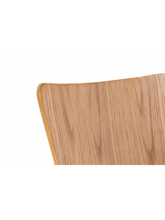 Sæt med 2 besøgende stol Aaron, eg