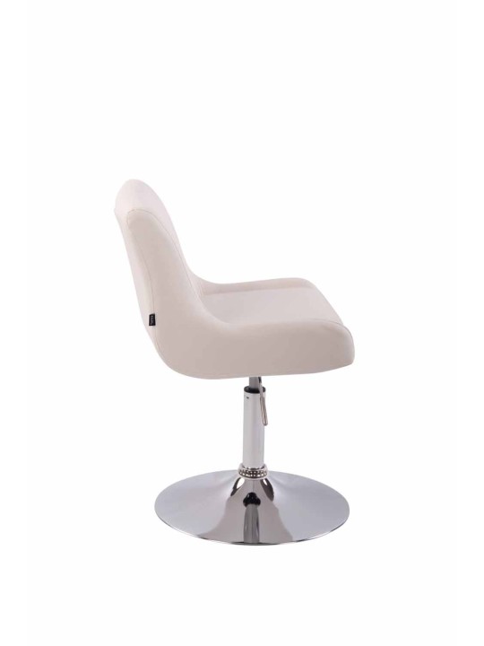 Lounger Club imiteret læder, hvid