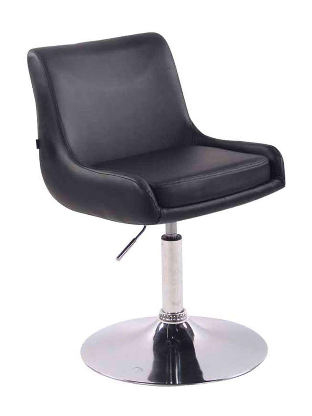 Lounger Club imiteret læder, sort