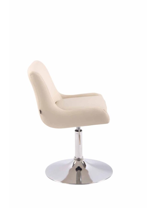 Lounger Club imiteret læder, creme