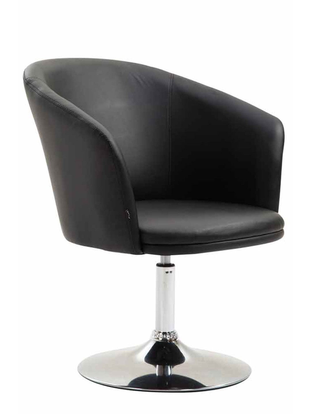 Liggestol Arcade imiteret læder, sort