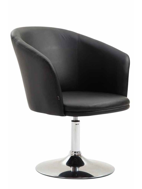 Liggestol Arcade imiteret læder, sort Liggestol Arcade imiteret læder, sort