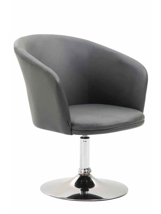 Liggestol Arcade imiteret læder, grå