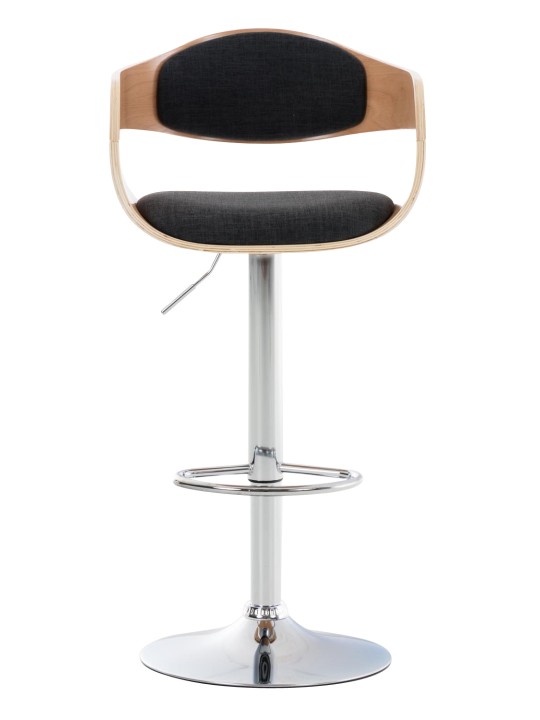 Barstol Kingston C stof, natur/mørkegrå Barstol Kingston C stof, natur/mørkegrå