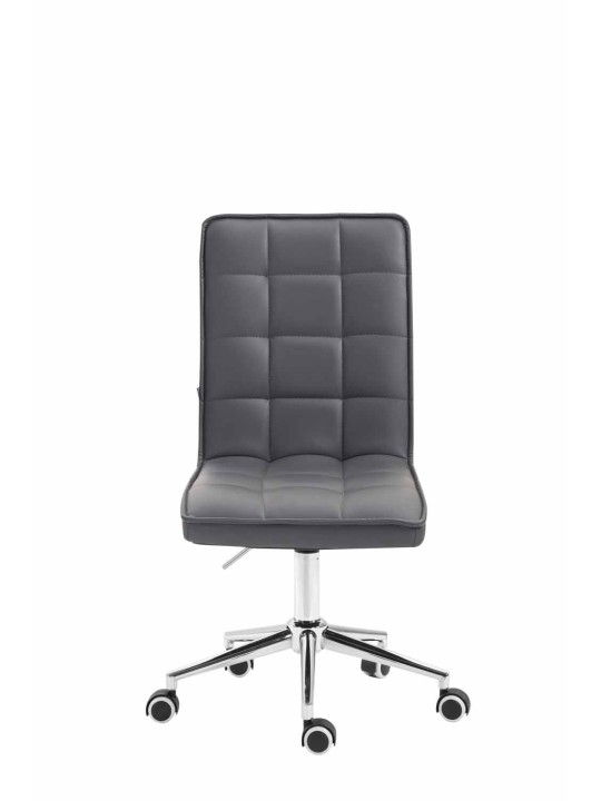 Arbejdsskammel Peking V2 kunstlæder, grå