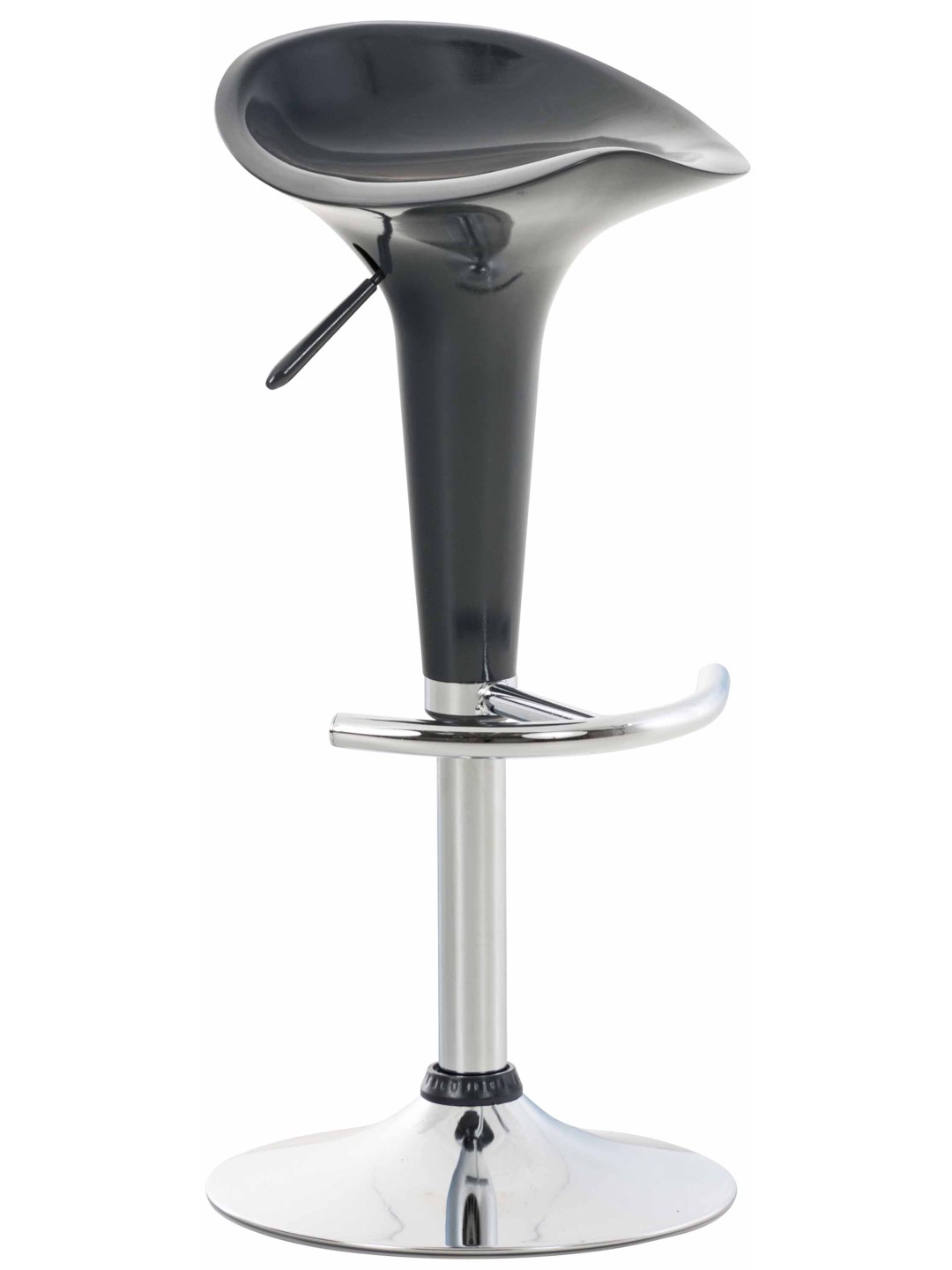Barstol Sadel, grå