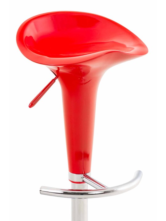 Barstol Sadel, rød