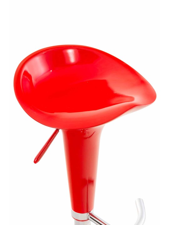 Barstol Sadel, rød