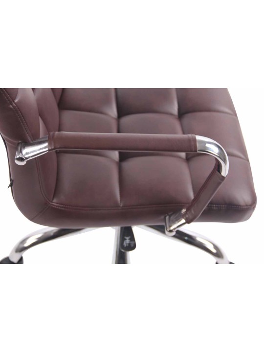 Kontorstol Deli, bordeaux