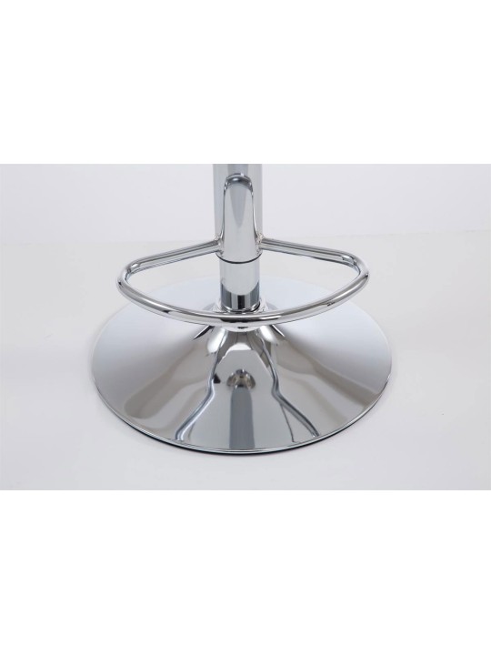 Sæt med 2 barstole Las Vegas V2 imiteret læder krom, grøn Sæt med 2 barstole Las Vegas V2 imiteret læder krom, grøn