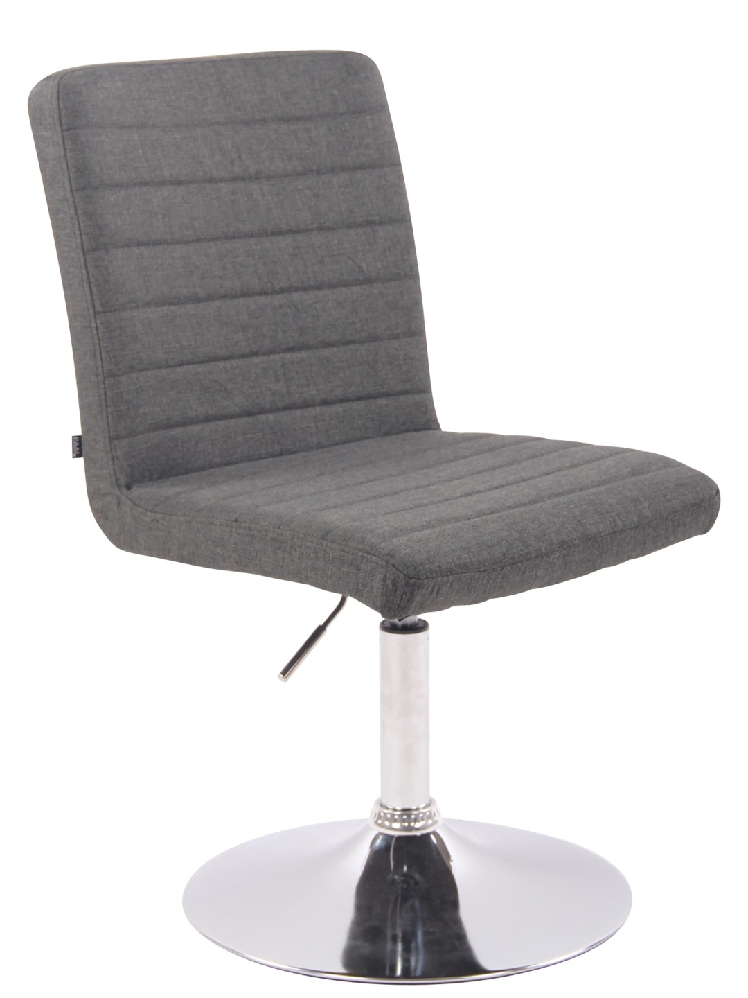 Stol Elvas stof, mørkegrå