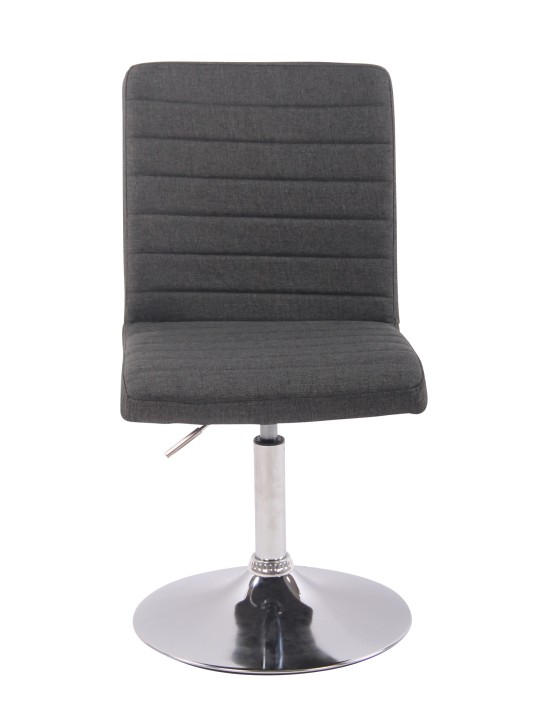 Stol Elvas stof, mørkegrå