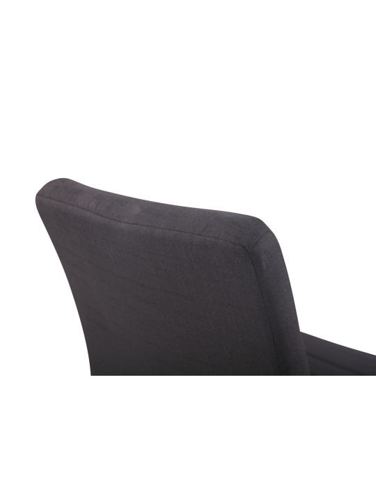 Stol Elvas stof, sort Stol Elvas stof, sort