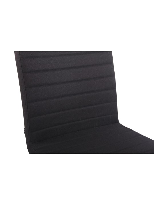 Stol Elvas stof, sort Stol Elvas stof, sort