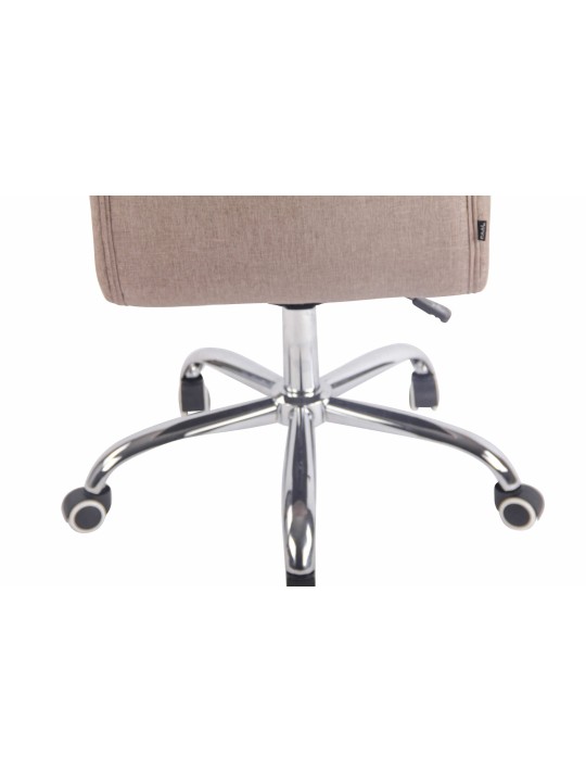 Kontorstol Deli stof, taupe Kontorstol Deli stof, taupe