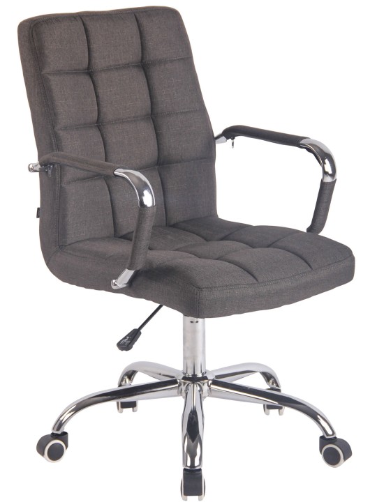 Kontorstol Deli stof, mørkegrå