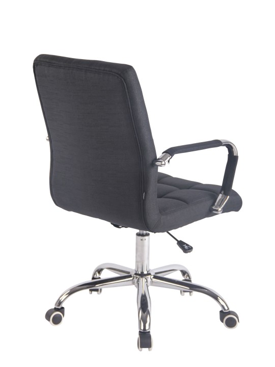 Kontorstol Deli stof, sort