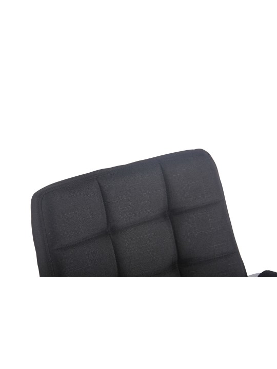 Kontorstol Deli stof, sort