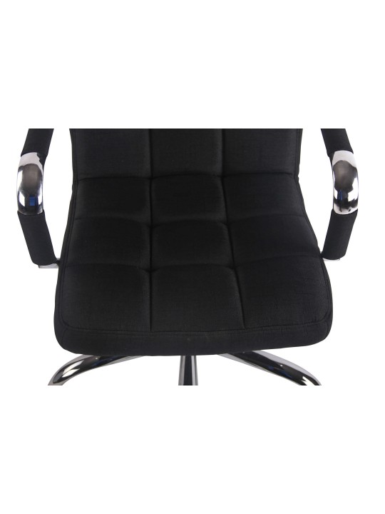 Kontorstol Deli stof, sort