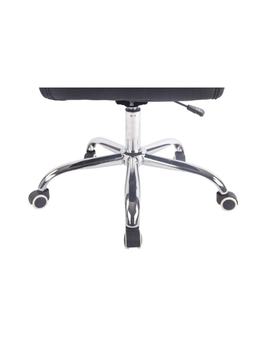 Kontorstol Deli stof, sort