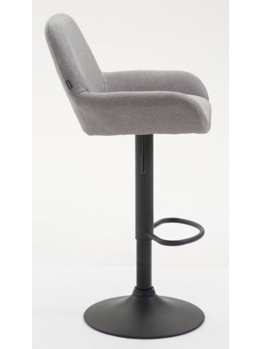 Sæt med 2 barstole Braga stof, grå