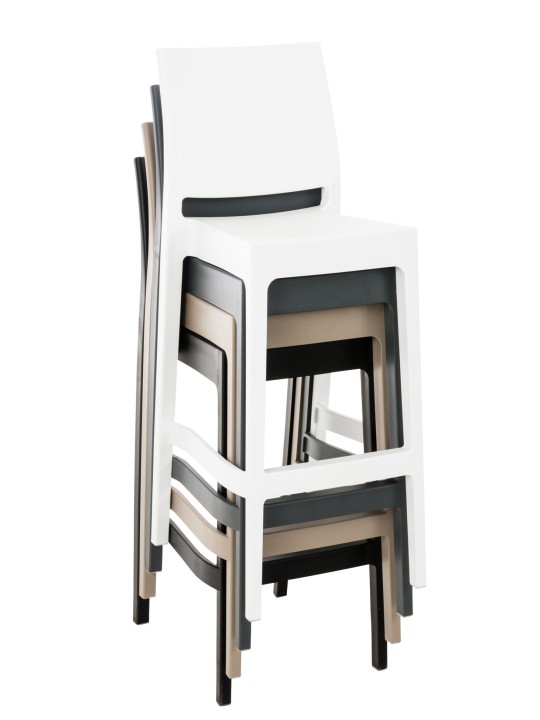 Barstol Maya, mørkegrå