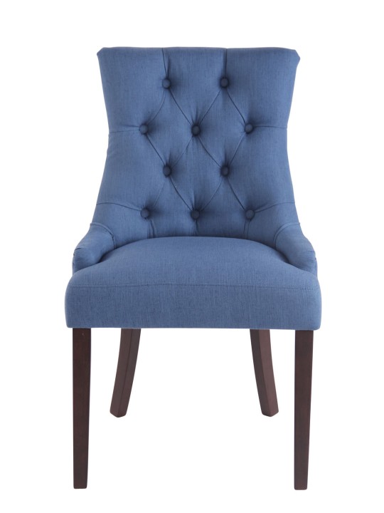 Spisestuestol Aberdeen stof antik, blå Spisestuestol Aberdeen stof antik, blå