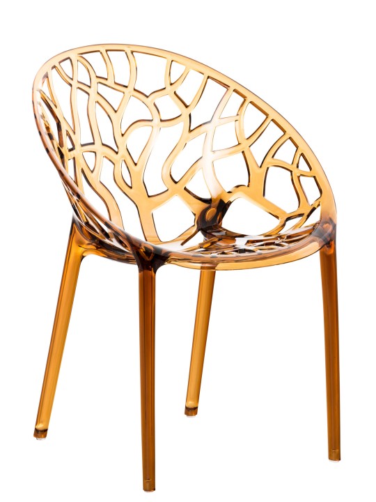 Stabelstol CRYSTAL, rav