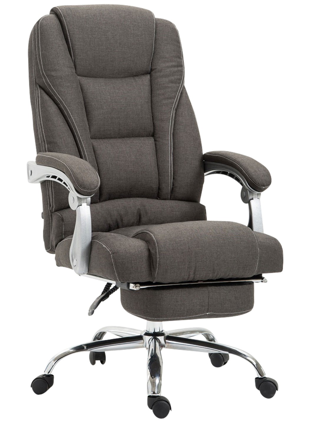 Kontorstol Pacific stof, mørkegrå