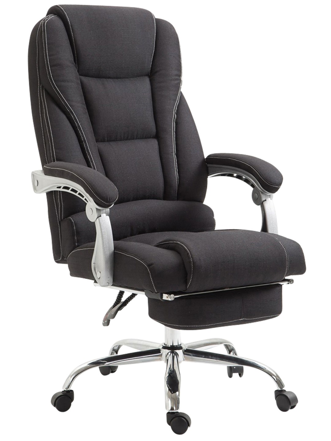 Kontorstol Pacific stof, sort