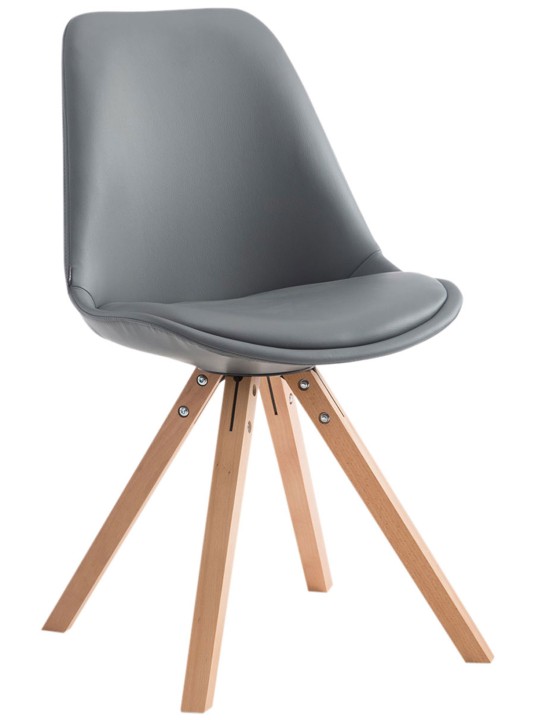 Besøgsstol Laval Natura Square, grå Besøgsstol Laval Natura Square, grå