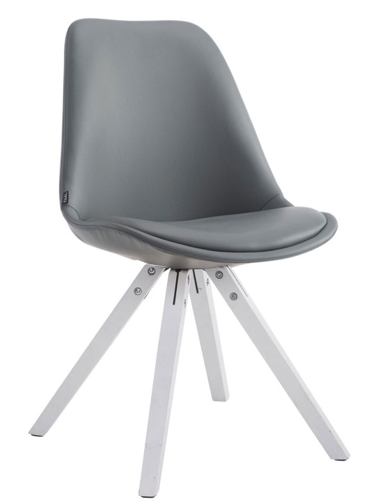 Besøgsstol Laval Square, grå