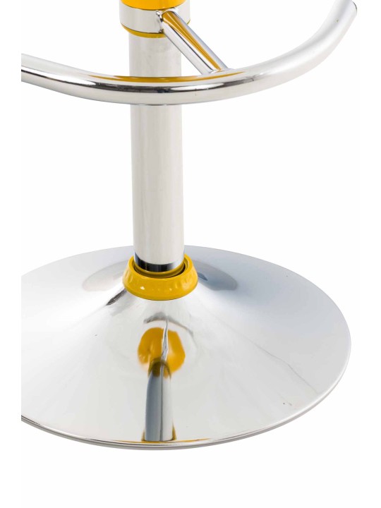 Sæt med 2 barstole Sadel, gul