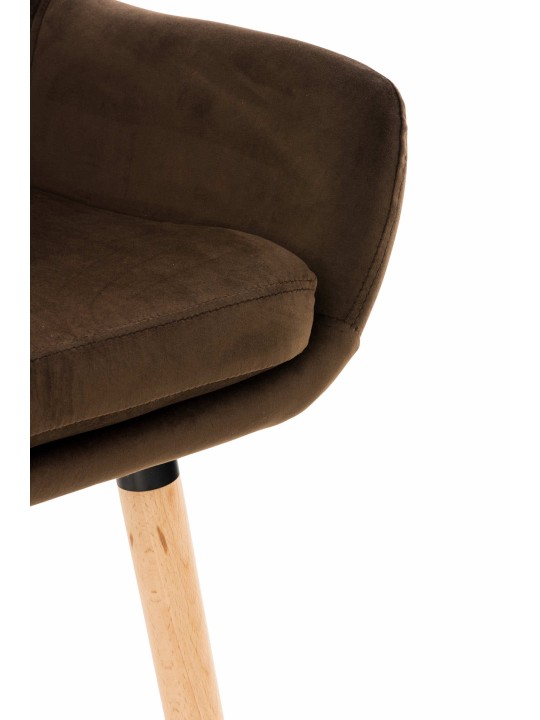 Barstol Grant velvet, brun Barstol Grant velvet, brun