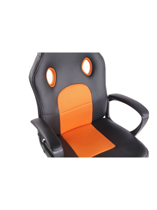 Kontorstol Elbing, sort/orange Kontorstol Elbing, sort/orange