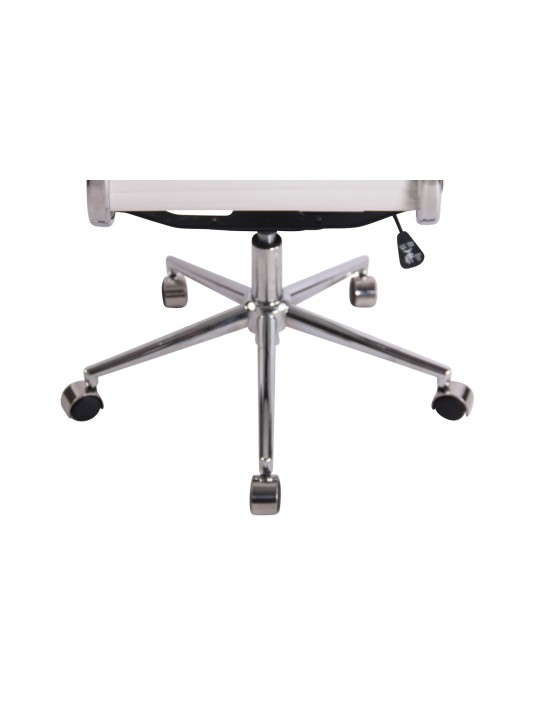 Kontorstol Batley imiteret læder, hvid Kontorstol Batley imiteret læder, hvid